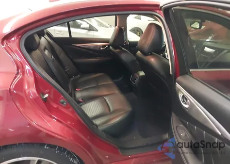 2014 Infiniti Q50 Sport from USA, damaged, VIN JN1BV7AR3EM690684